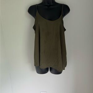 Apt. 9 Dark Green Women's Camisole Size M